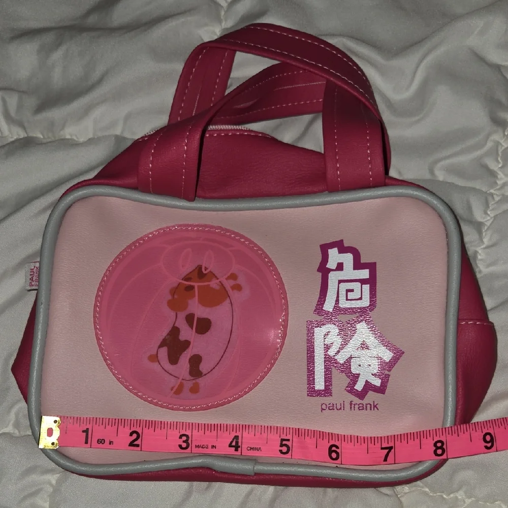 Paul Frank Pink Mini Bag with Hamster Design - Picture 1 of 5